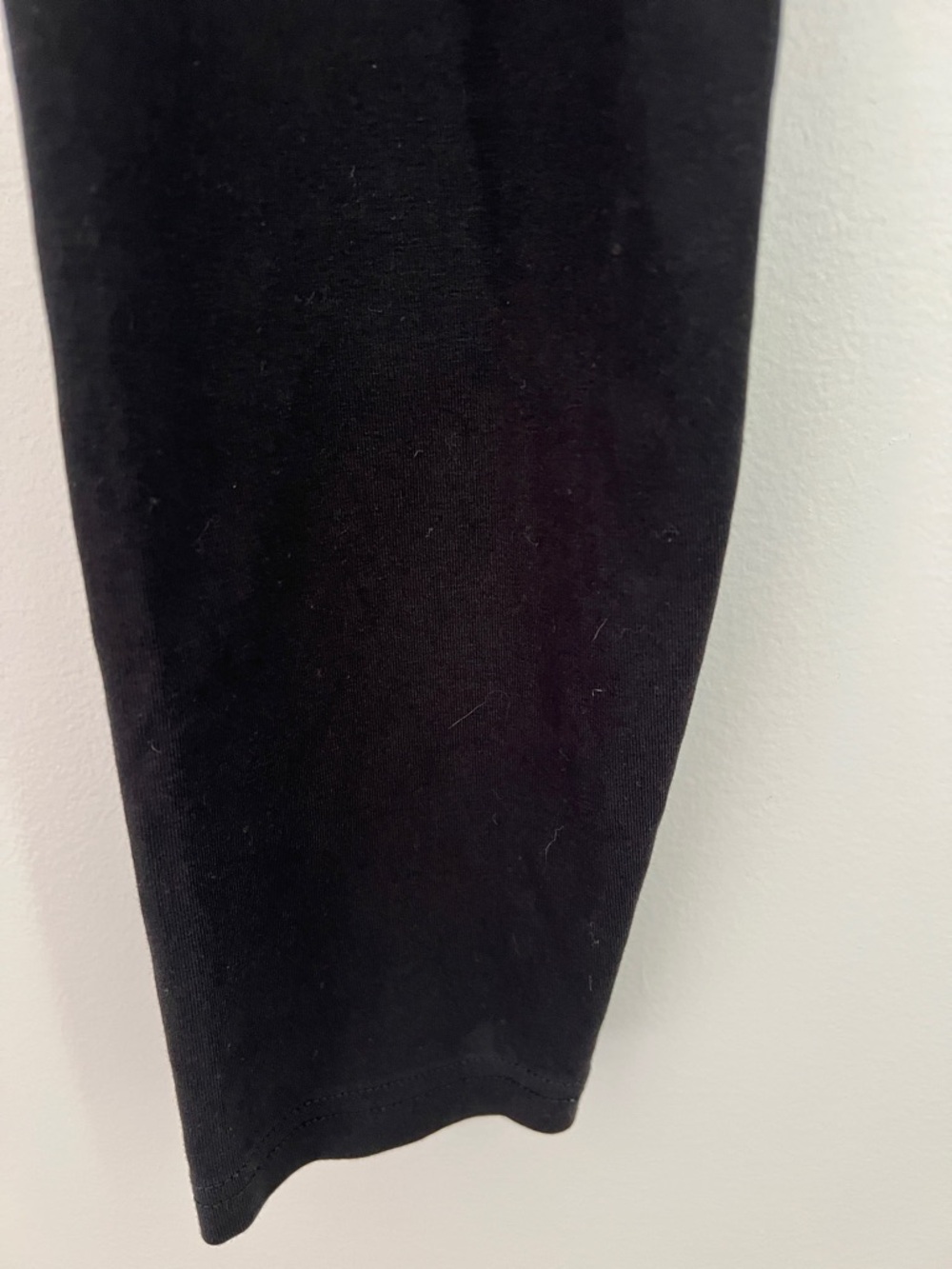 L.L. Bean | Black 90% Cotton 10% Spandex Leggings Activewear #515701 Size LP - Picture 4 of 13